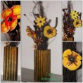 Arranjo Floral cerrado com vaso